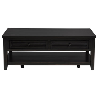 Concord 2-piece Coffee and End Table Set Distressed Java - 710578-S2