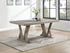 Cornelia Rectangular Wood Dining Table Coastal Grey - 107441