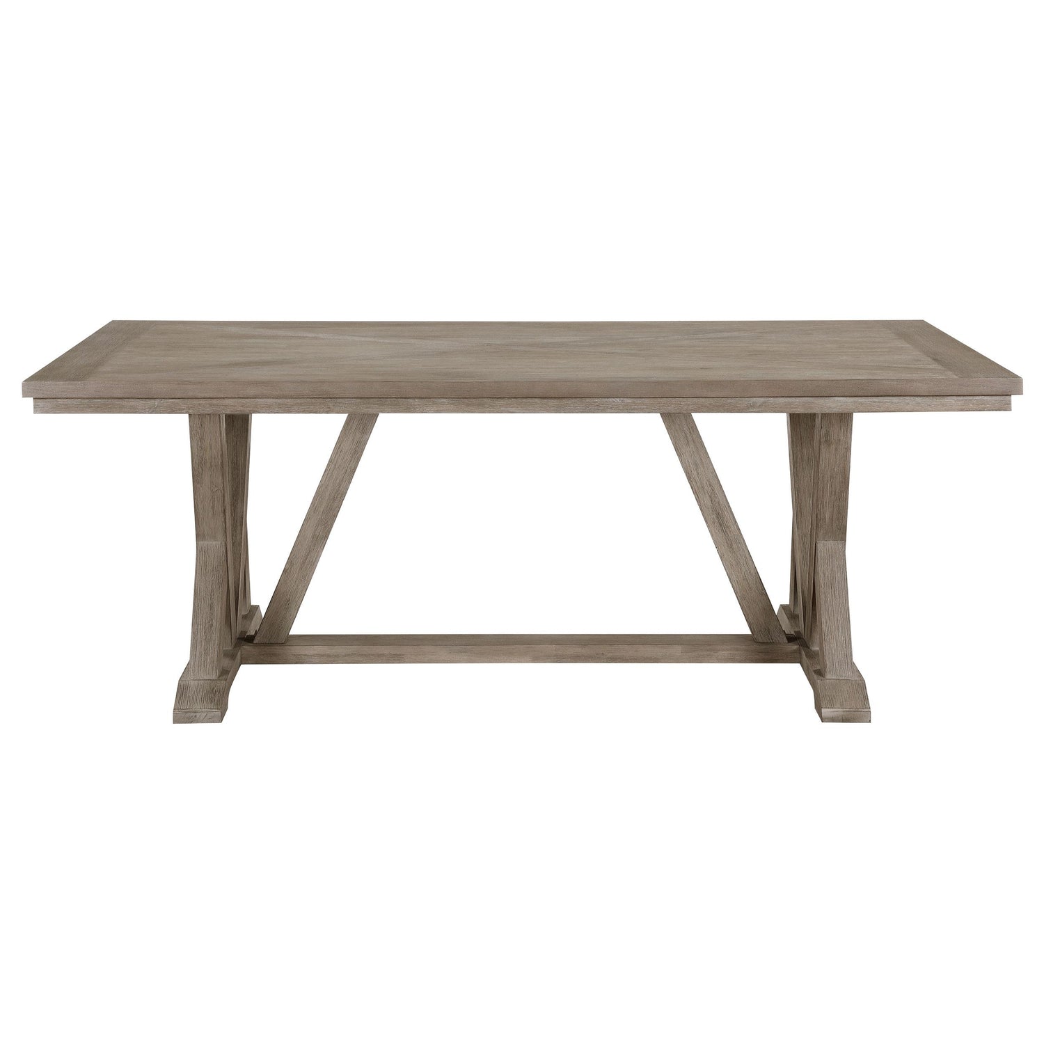 Cornelia Rectangular Wood Dining Table Coastal Grey - 107441