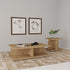 Cortona 2-piece Coffee and End Table Set Mango - 706178-S2