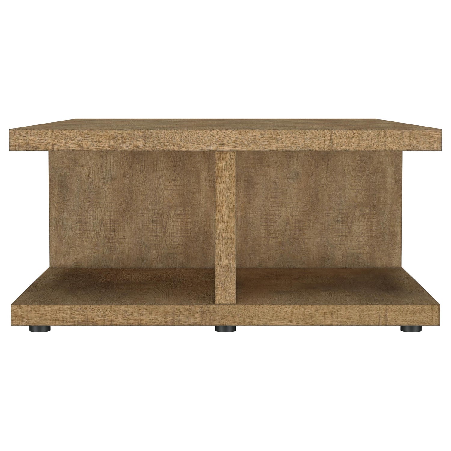 Cortona Square Engineered Wood Cocktail Coffee Table Mango - 706178