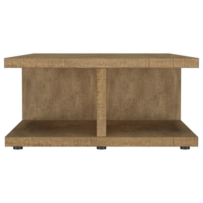 Cortona Square Engineered Wood Cocktail Coffee Table Mango - 706178