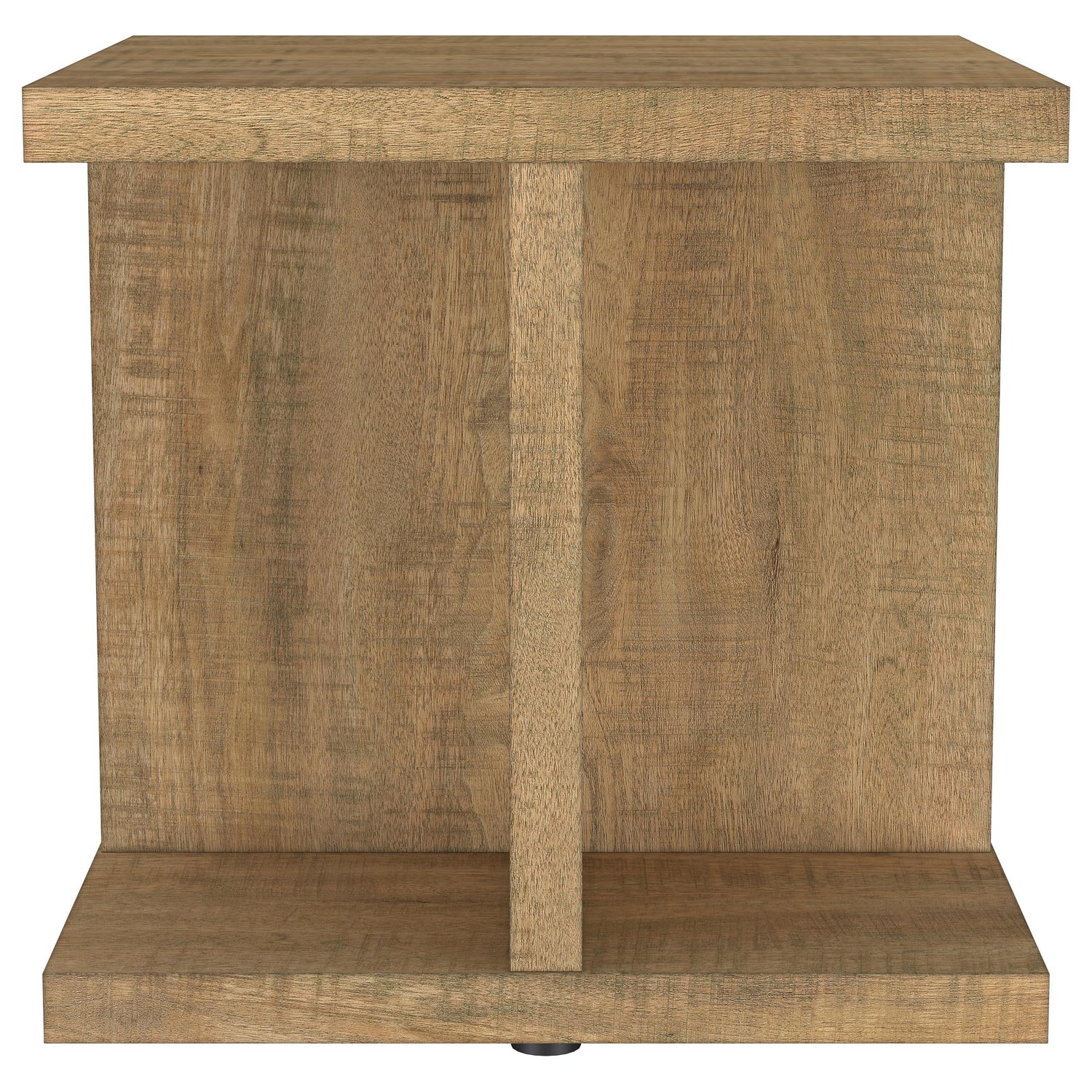 Cortona Square Engineered Wood End Side Table Mango - 706177