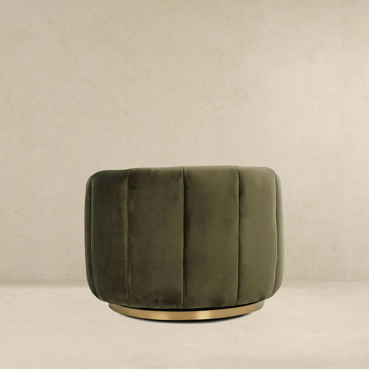 Cosey Green Velvet Swivel Chair - SCH03500101