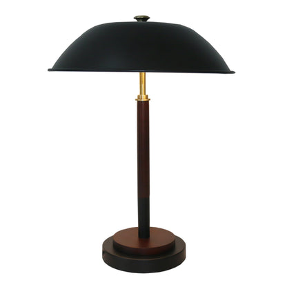 Cosmiclume Black Umbrella Shaped Table Lamp - Walnut - Bronze - TBL04203001