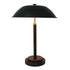 Cosmiclume Black Umbrella Shaped Table Lamp - Walnut - Bronze - TBL04203001