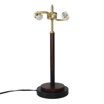 Cosmiclume Black Umbrella Shaped Table Lamp - Walnut - Bronze - TBL04203001
