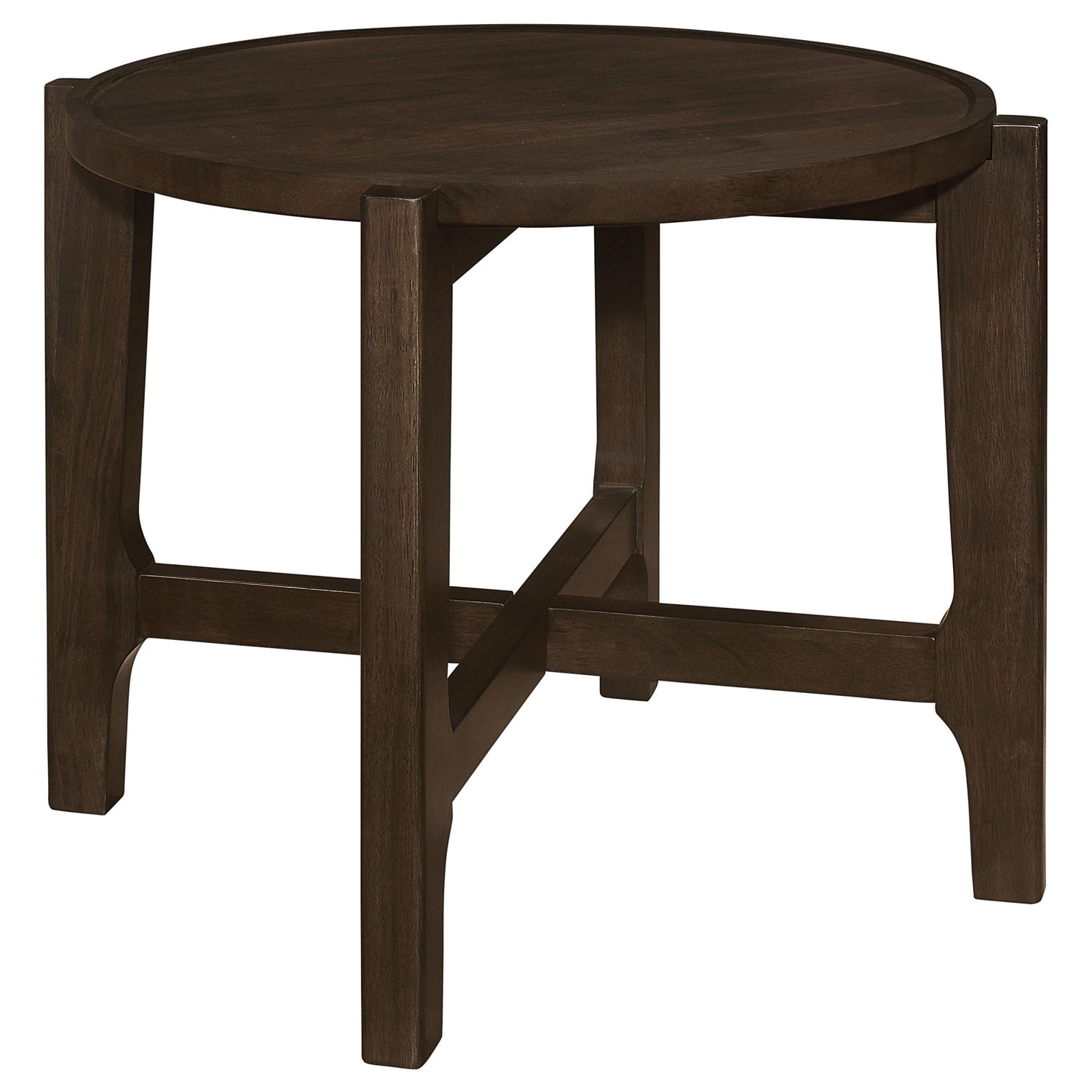 Cota 3-piece Solid Wood Coffee and End Table Set Dark Brown - 708288-S3