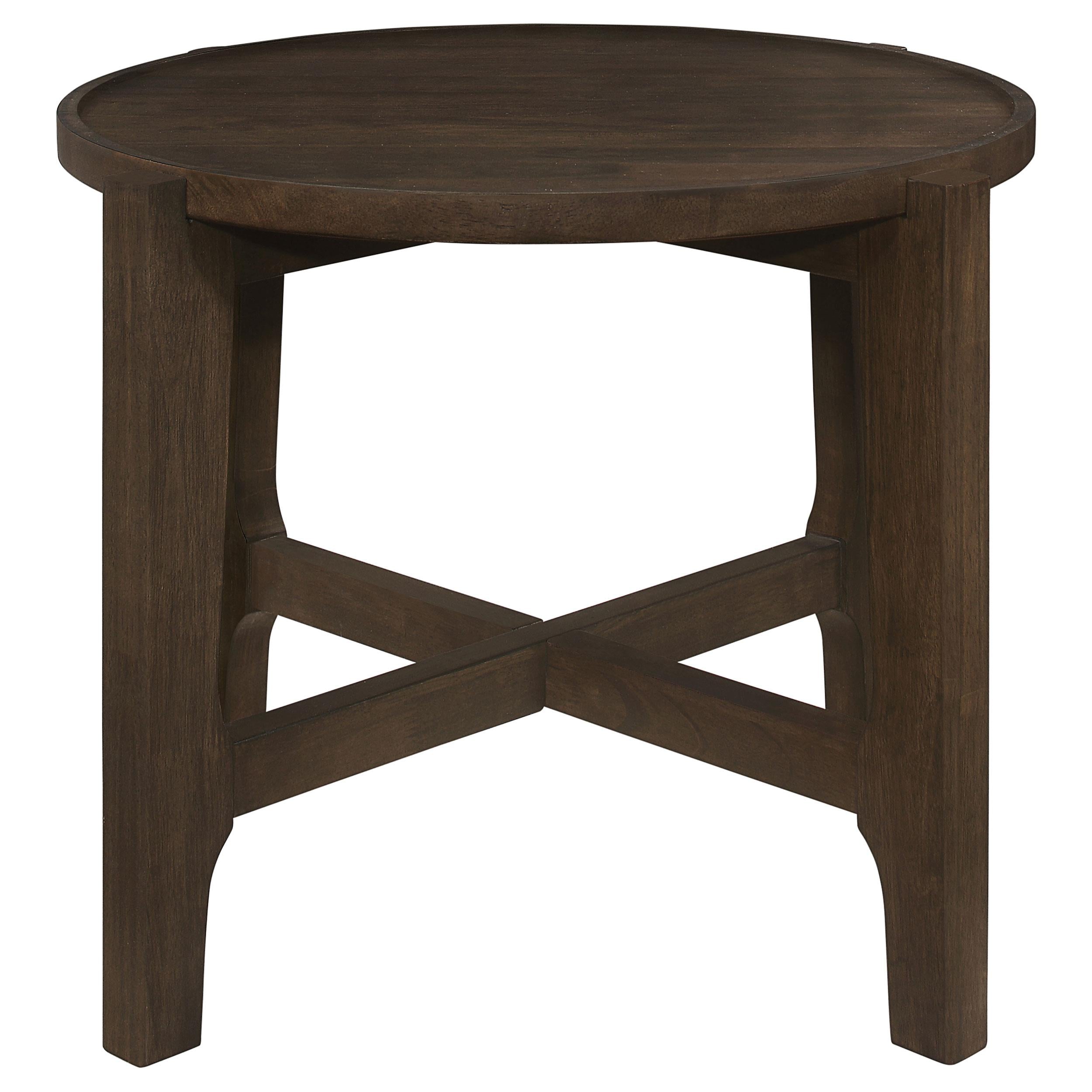 Cota 3-piece Solid Wood Coffee and End Table Set Dark Brown - 708288-S3