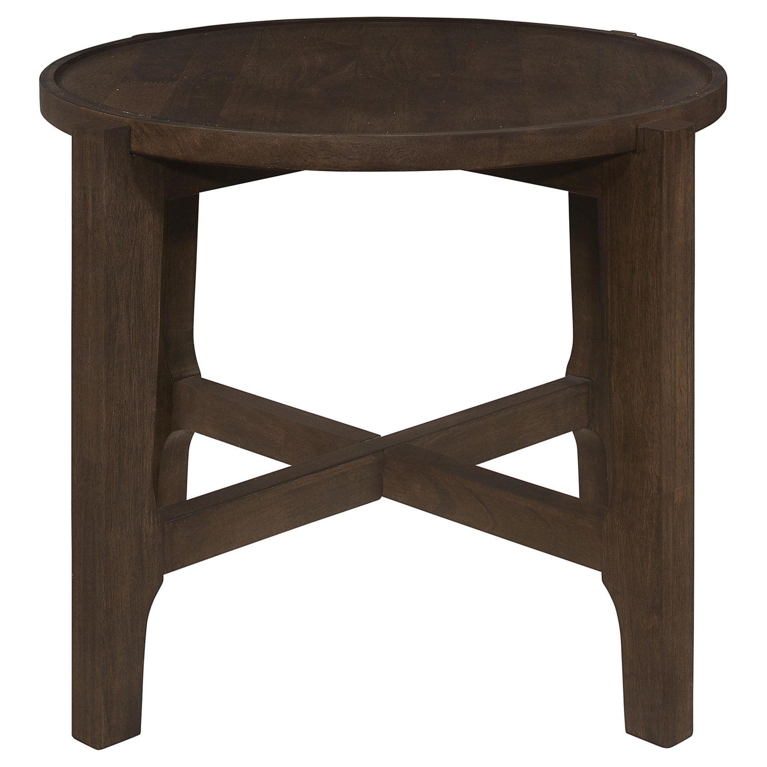 Cota 3-piece Solid Wood Coffee and End Table Set Dark Brown - 708288-S3