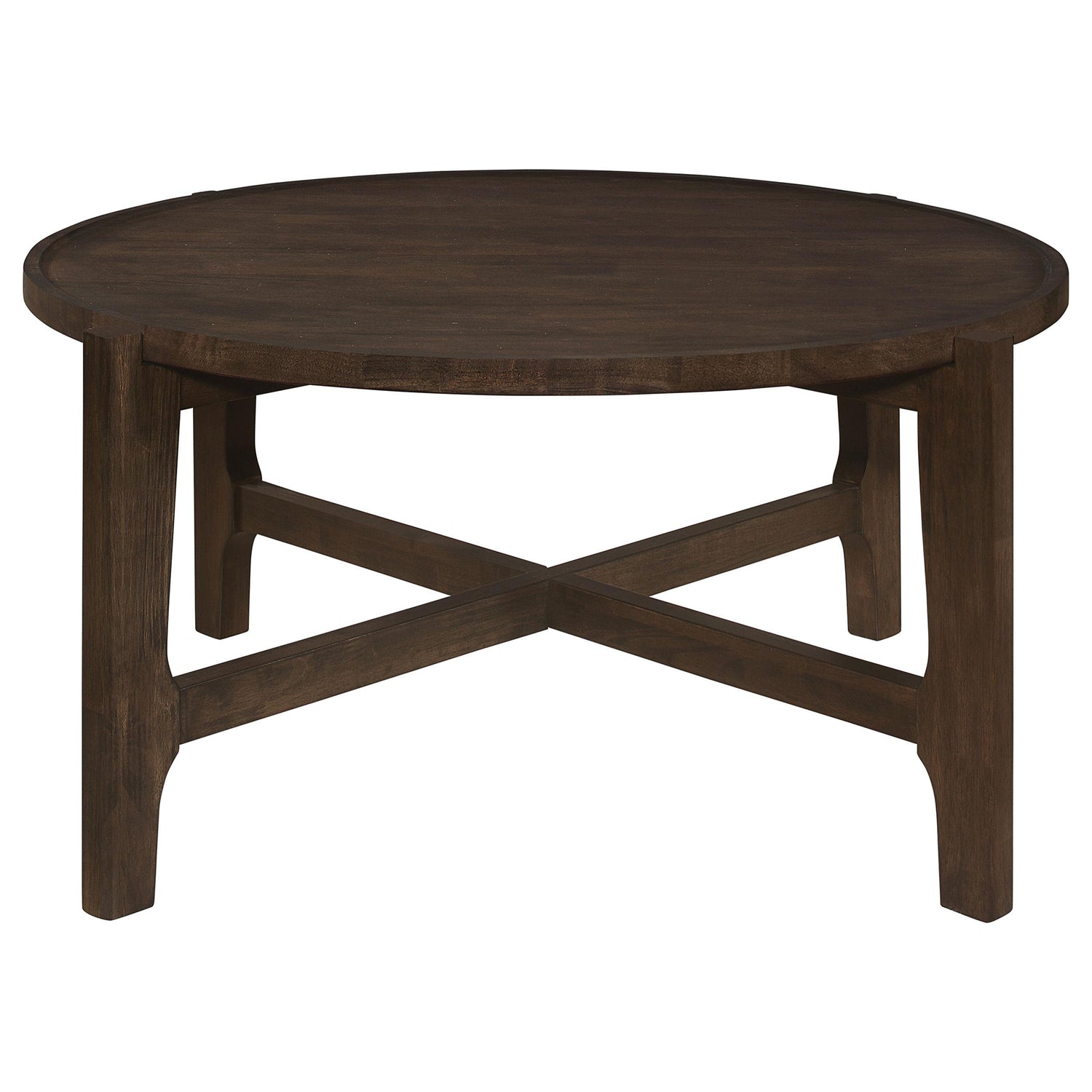 Cota 3-piece Solid Wood Coffee and End Table Set Dark Brown - 708288-S3