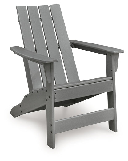 Cove Beach Gray Adirondack Chair - PCP803-898