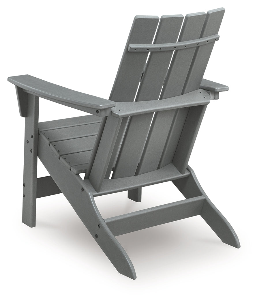 Cove Beach Gray Adirondack Chair - PCP803-898