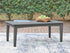 Cove Beach Gray Outdoor Coffee Table - PCP803-701