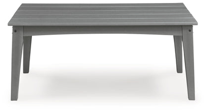 Cove Beach Gray Outdoor Coffee Table - PCP803-701