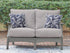 Cove Beach Gray Outdoor Loveseat with Cushion - PCP803-835