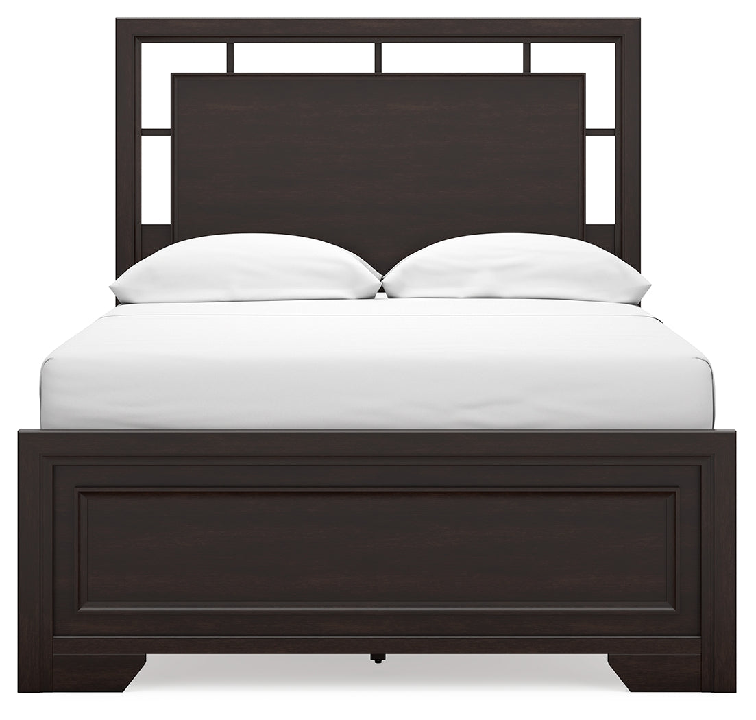Covetown Full Panel Bed, Chest and Nightstand - B441B16