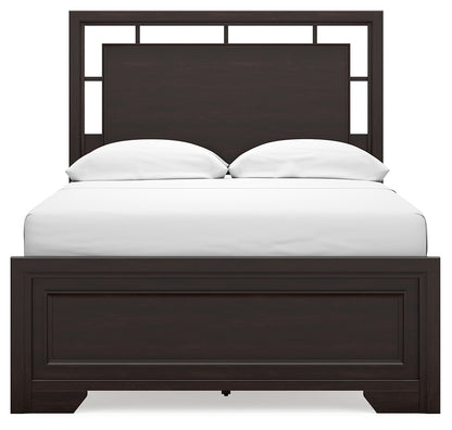 Covetown Full Panel Bed, Chest and Nightstand - B441B16