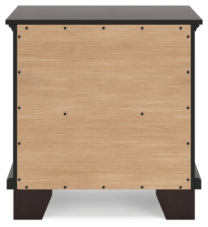 Covetown Full Panel Bed, Chest and Nightstand - B441B16
