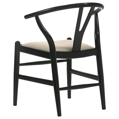 Crestmont 5-piece Extension Leaf Dining Table Set Black - 121251-S5