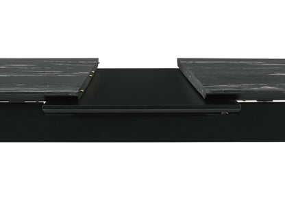 Crestmont 5-piece Extension Leaf Dining Table Set Black - 121251-S5