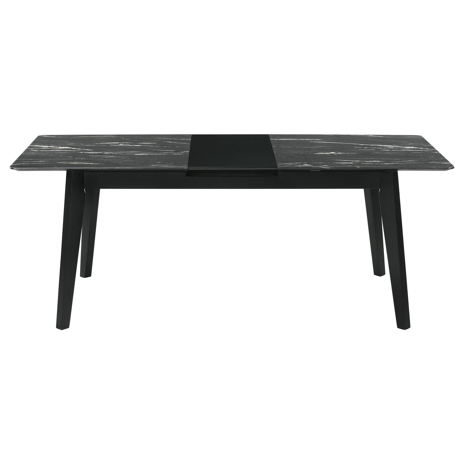 Crestmont 5-piece Extension Leaf Dining Table Set Black - 121251-S5