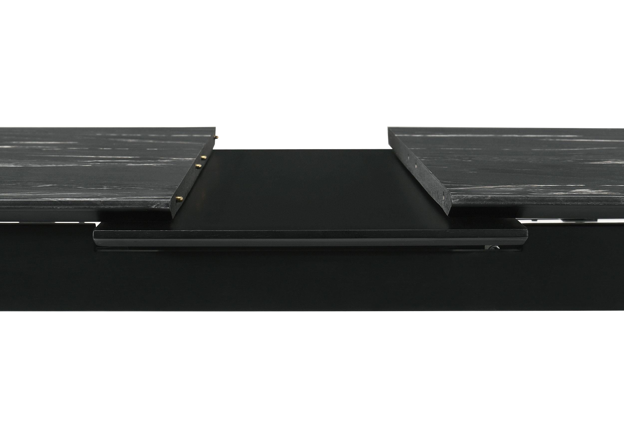 Crestmont 7-piece Extension Leaf Dining Table Set Black - 121251-S7