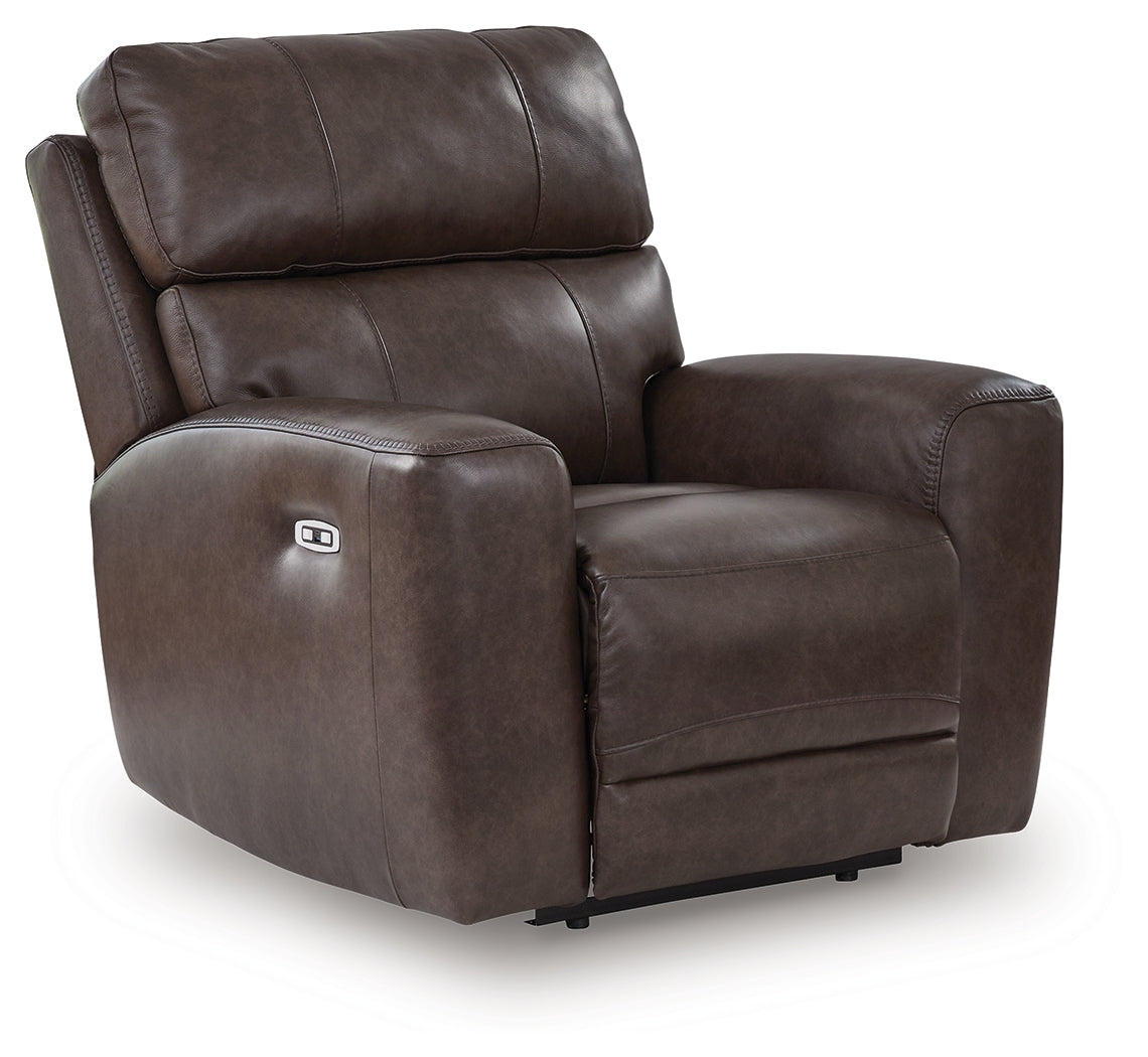 Crossplex Smoke Power Recliner - PCU6450613