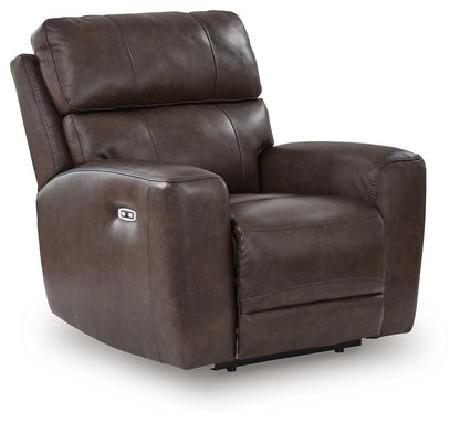 Crossplex Smoke Power Recliner - PCU6450613