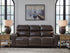 Crossplex Smoke Power Reclining Sofa - PCU6450615