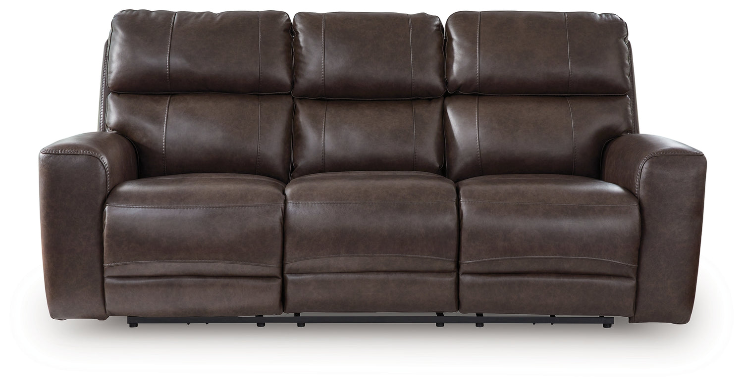 Crossplex Smoke Power Reclining Sofa - PCU6450615