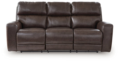 Crossplex Smoke Power Reclining Sofa - PCU6450615
