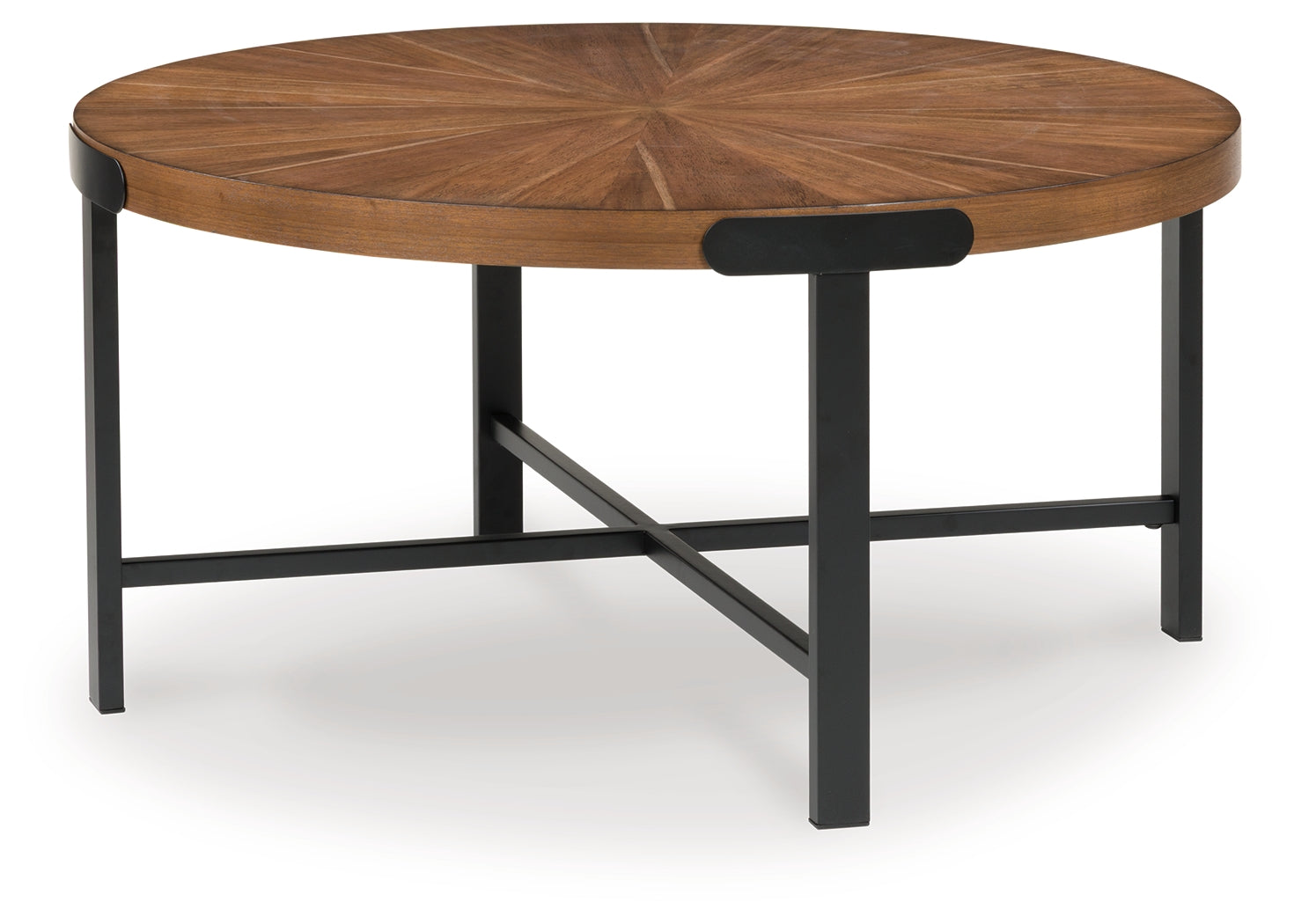 Crosstrail Brown Table (Set of 3) - T483-13