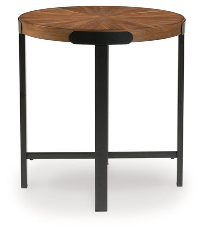 Crosstrail Brown Table (Set of 3) - T483-13