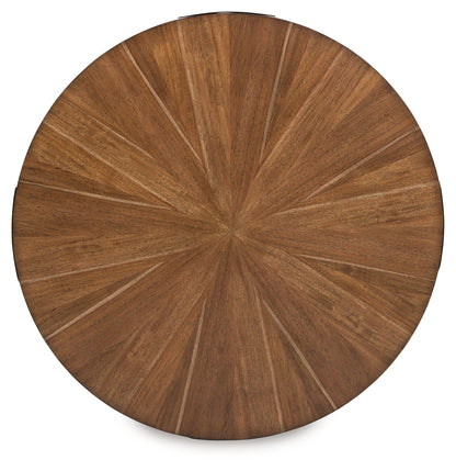 Crosstrail Brown Table (Set of 3) - T483-13