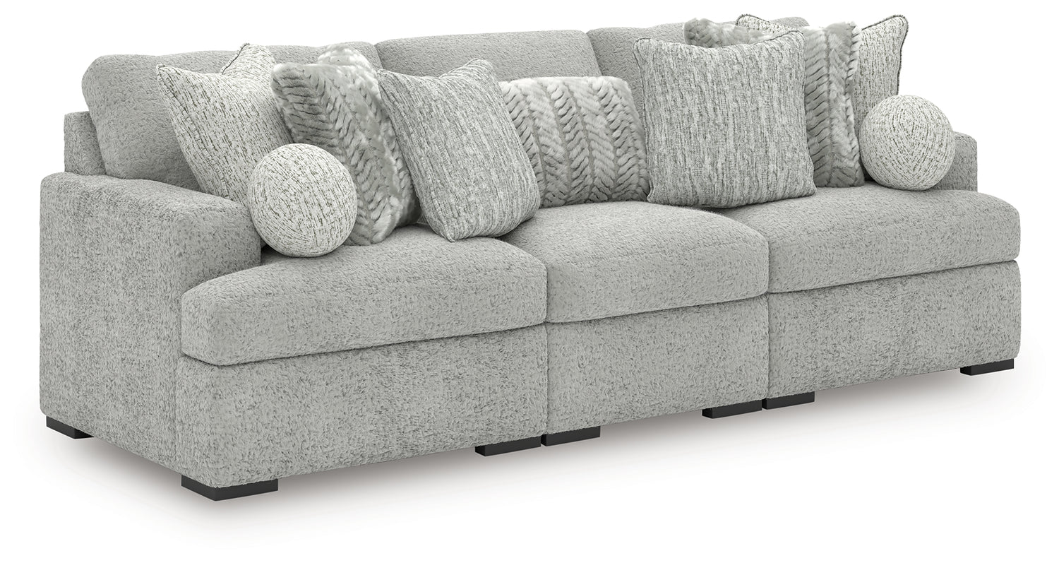 Cuddle Plush Arctic 3-Piece Sectional - PC59106S5