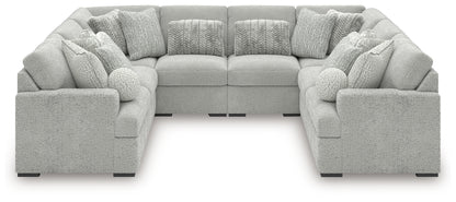 Cuddle Plush Arctic 8-Piece Sectional - PC59106S6