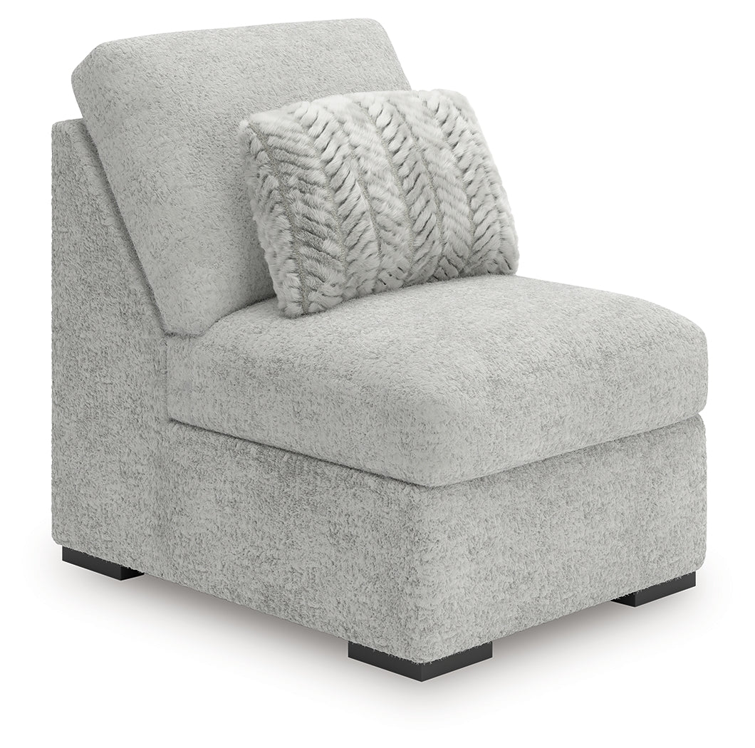 Cuddle Plush Arctic Armless Chair - PC5910646
