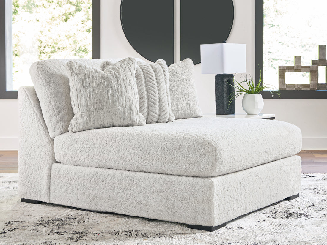Cuddle Plush Arctic Oversized Armless Chaise - PC5910615
