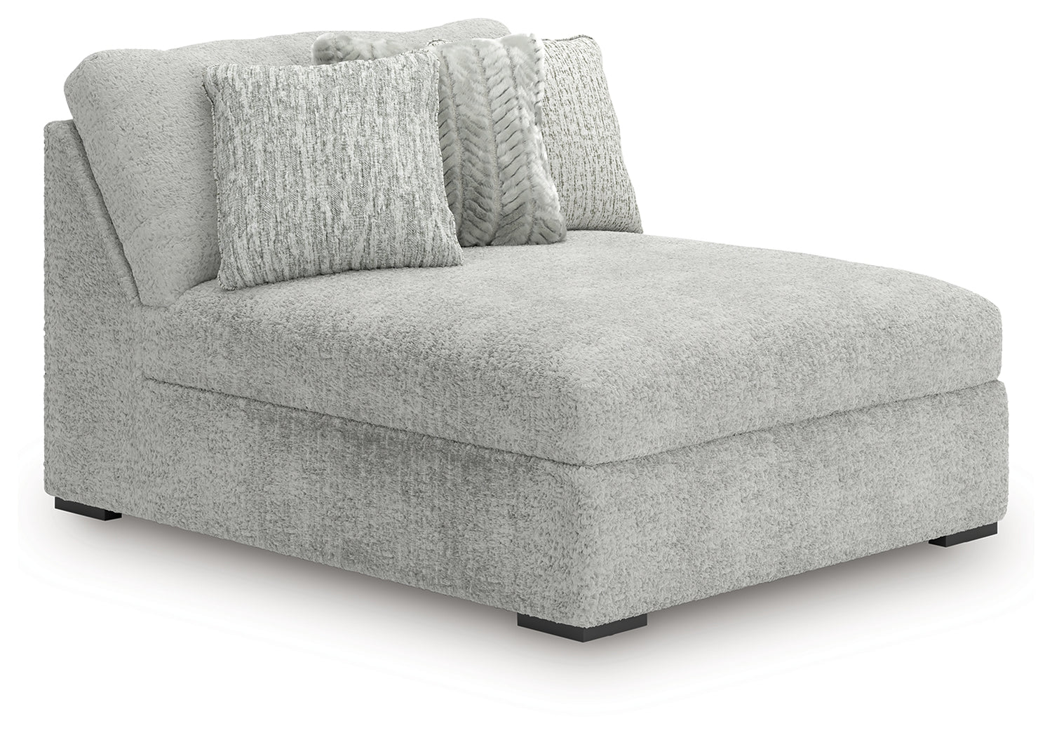 Cuddle Plush Arctic Oversized Armless Chaise - PC5910615