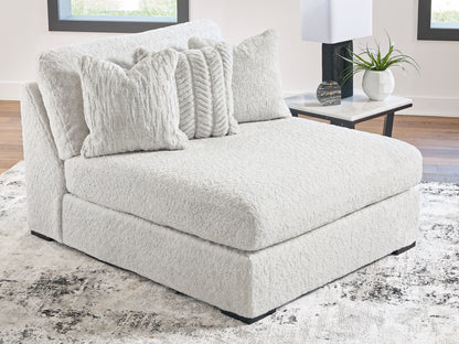 Cuddle Plush Arctic Oversized Armless Chaise - PC5910615