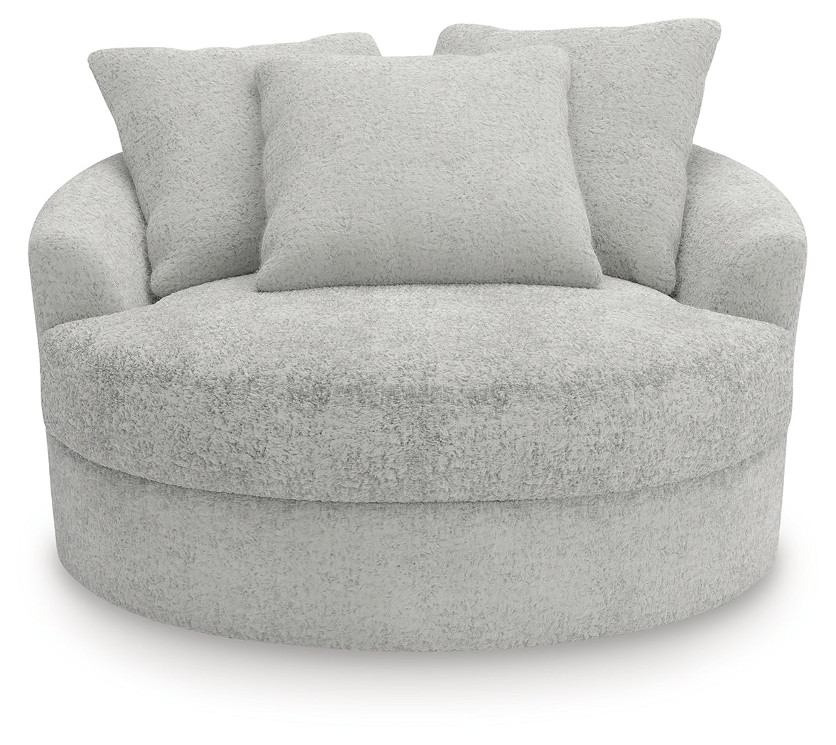 Cuddle Plush Arctic Oversized Swivel Accent Chair - PC5910621