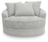 Cuddle Plush Arctic Oversized Swivel Accent Chair - PC5910621