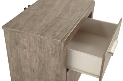 Culverbach Full Panel Bed with Nightstand in Gray - PKG000631