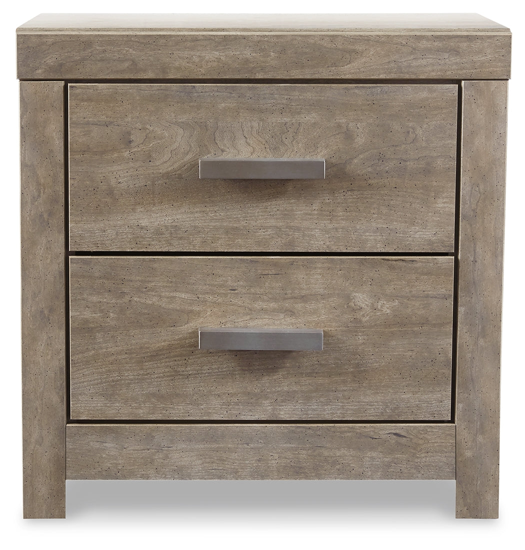 Culverbach Gray Full Panel Bed, Dresser, Chest and Nightstand - B070B18