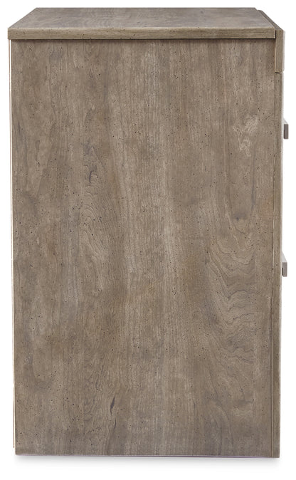 Culverbach Gray Full Panel Bed, Dresser, Chest and Nightstand - B070B18