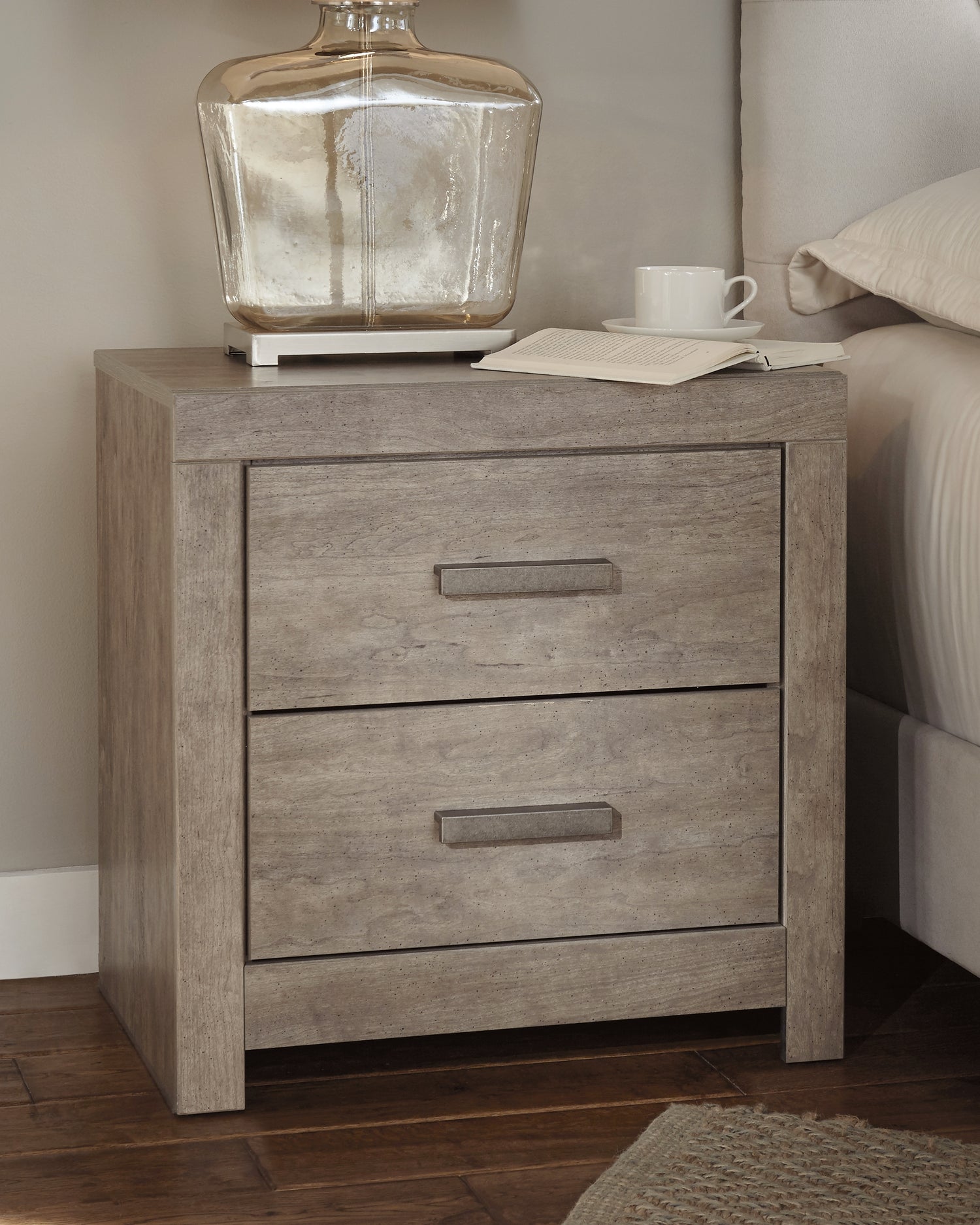 Culverbach Gray Full Panel Bed, Dresser, Chest and Nightstand - B070B18