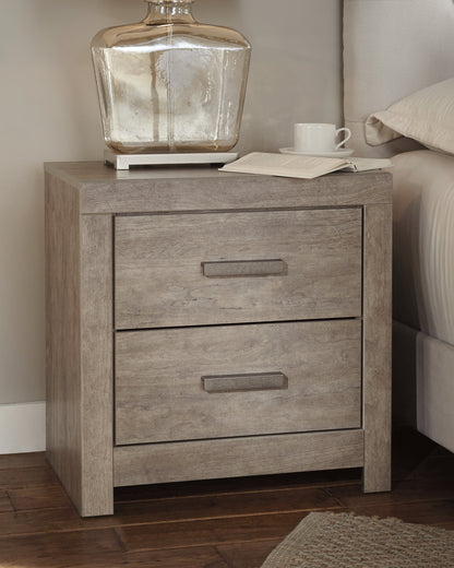 Culverbach Gray Full Panel Bed, Dresser, Chest and Nightstand - B070B18