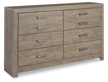 Culverbach Gray Full Panel Bed, Dresser, Chest and Nightstand - B070B18