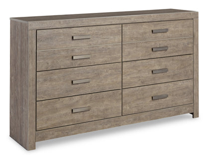 Culverbach King Panel Bed with Dresser in Gray - PKG011527